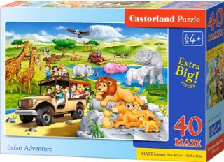 Obrázek z Puzzle safari 40maxi 